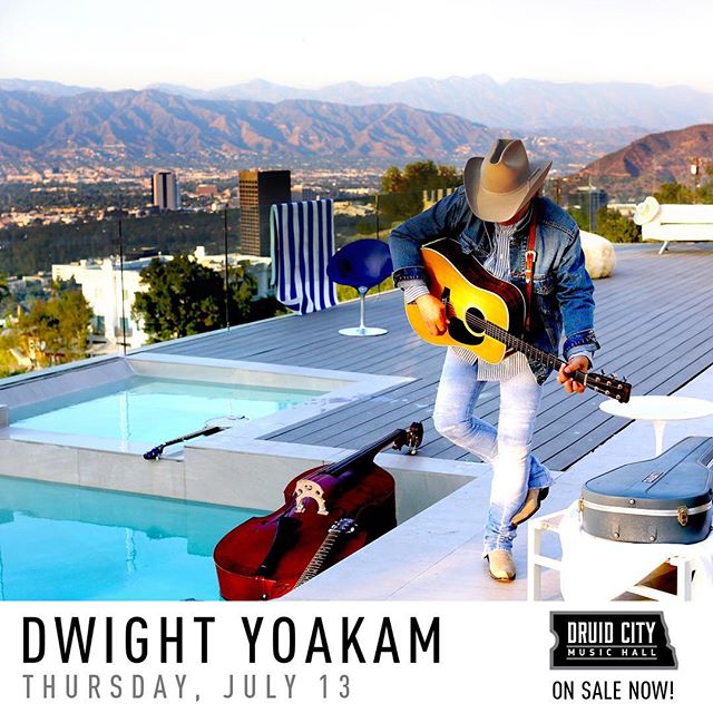 ON SALE NOW American country singersongwriter dwightyoakam plays Tuscaloosa onhellip