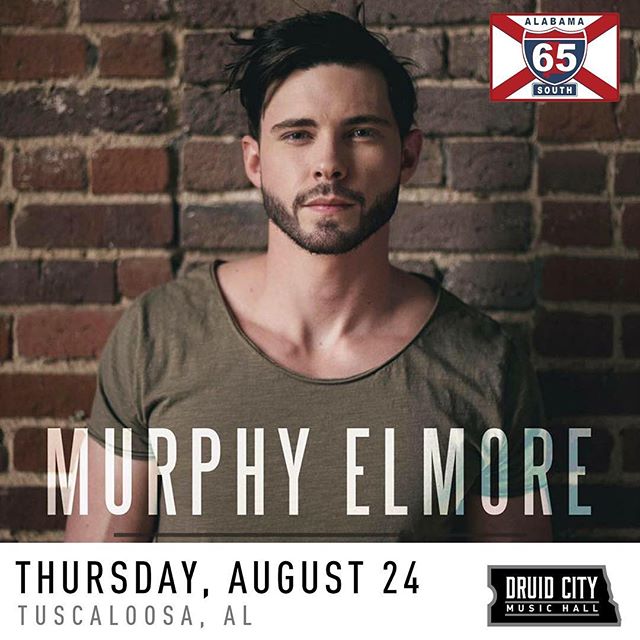 JUST ANNOUNCED Country singer songwriter Murphy Elmore returns to Tuscaloosahellip